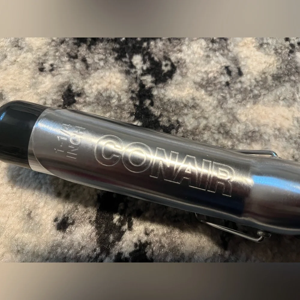 Conair and Laila Ali Curling Irons - Silver and Purple